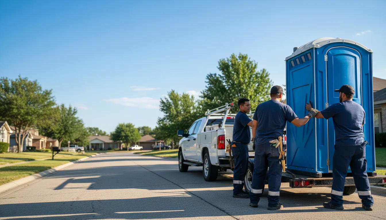Portable Toilet Rental in Pomona, KS near me